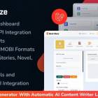 Book Blaze激活版V1.3 自动AI图书和PDF生成器Laravel网站源码