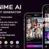 Anime AI免费 AI插图生成器Android端APP源码