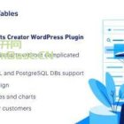 wpDataTables下载(v6.7.1)数据表格和统计图表WordPress插件