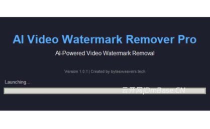 AI Video Watermark Remover Pro 1.0.1_AI视频去水印软件