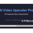 AI Video Upscaler Pro完整版V1.2.6_AI视频画质增强软件