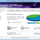 Chris-PC RAM Booster 7.26.0119 系统内存优化软件