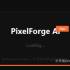 PixelForge AI Pro 1.0_AI图像无损放大工具_支持批量处理