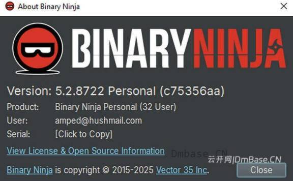 Binary Ninja 5.3.9757_二进制逆向分析软件_Win+Mac+Linux
