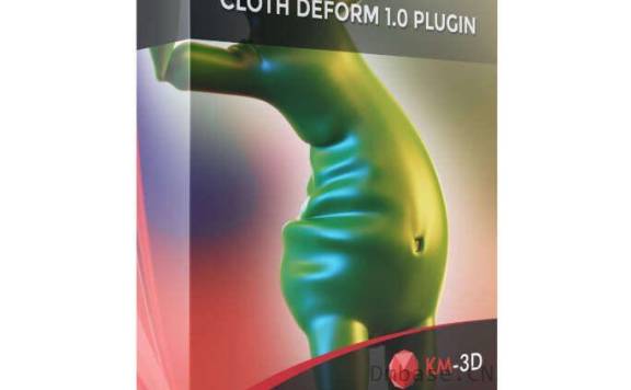 Cloth Deform 1.0_3ds Max布料褶皱变形插件