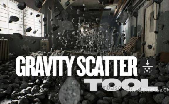 Gravity Scatter Tool_UE5物理散布插件_支持Chaos与HISM