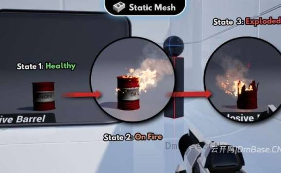 Unreal Engine受击交互插件_Hittables V1.0.7