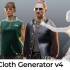 Blender智能服装生成插件_Divine Cut v4.0.9