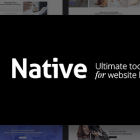 Native免费版V1.6.95(多用途企业建站Wordpress主题)
