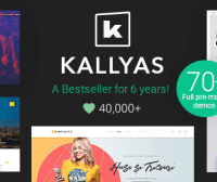 KALLYAS免费版V4.19.5(创意多用途企业建站WordPress主题)