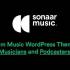 Sonaar Music免费版V4.27( 音乐家|播客|配音网站模板WP主题)