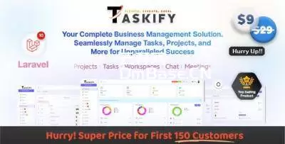 Taskify v1.0.4 PHP项目管理系统源码