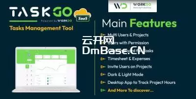 TaskGo SaaS破解版V6.1|企业项目任务管理源码