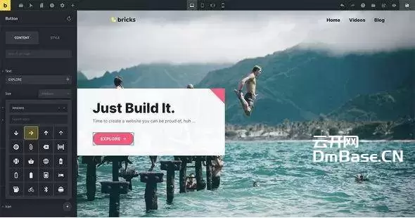 Bricks免费V1.9.8 WordPress高性能VueJS网站编辑器主题