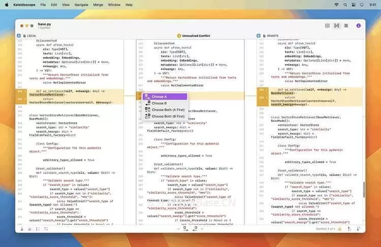 Kaleidoscope破解版V6.6 MacOS文件对比软件