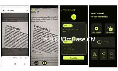 ANdroid智能语音文字翻译器APP源码/实时翻译器/拍图翻译