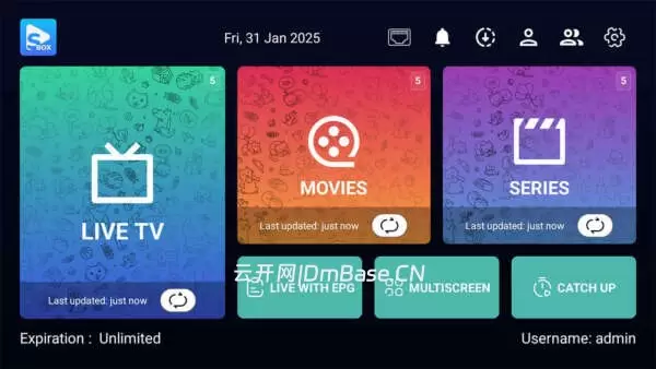 全开源IPTV播放器App源码带后端/m3u8播放器/支持XUI.One