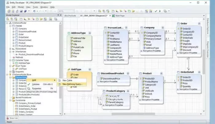 Devart Entity Developer 7.4.0_.NET可视化ORM设计器