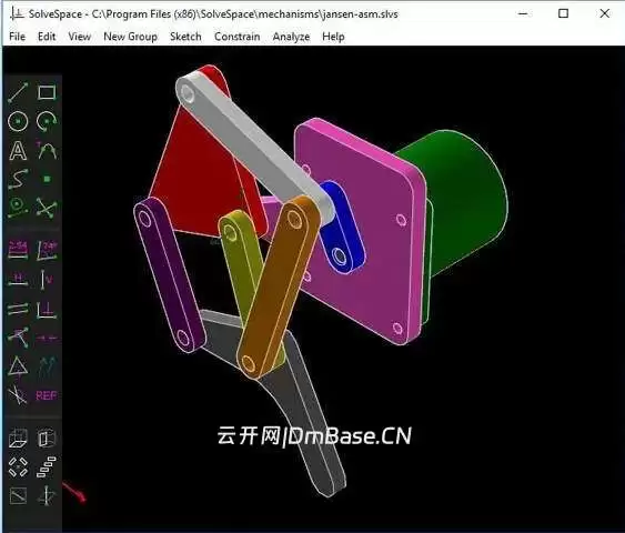 SolveSpace官方版v3.2 | 开源CAD软件 | 参数化3D建模工具