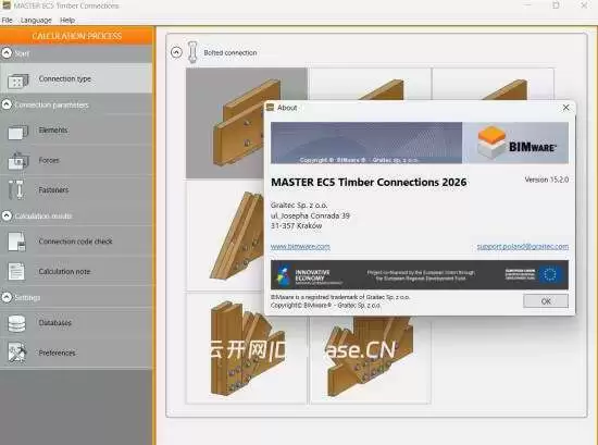 BIMware MASTER EC5 Timber Connections 15.2.0
