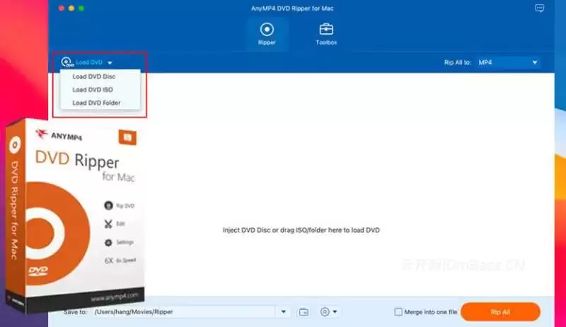 AnyMP4 DVD Ripper for Mac 9.0.96_MacOS光盘转录工具