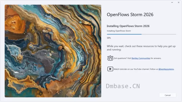 Bentley OpenFlows Storm 2026英文版软件安装教程