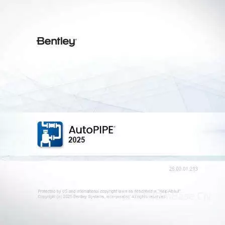 Bentley AutoPIPE 2025激活版_25.00.01.213