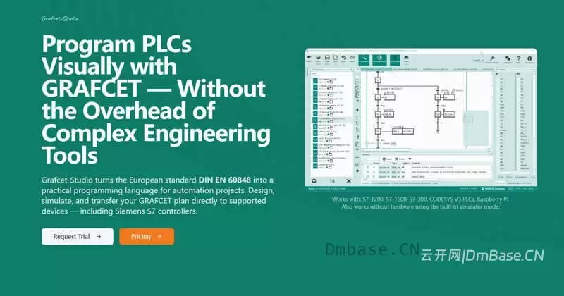 GrafCet Studio Pro 2.5.0.8_可视化PLC编程仿真软件