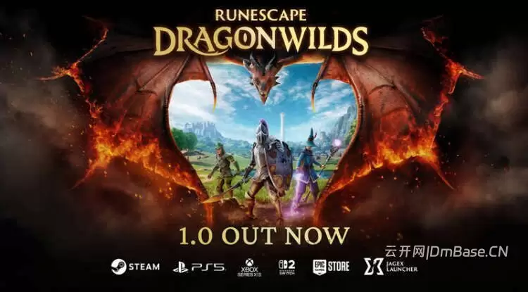 符文之境:龙之世界(RuneScape: Dragonwilds)_4人合作生存游戏