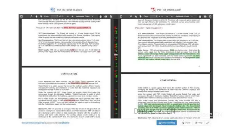 Draftable Desktop 26.9.1_文档对比软件_合同文件比较