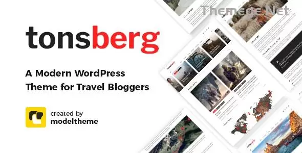 Tonsberg激活版V1.5(旅游博主博客网站模板WP主题)
