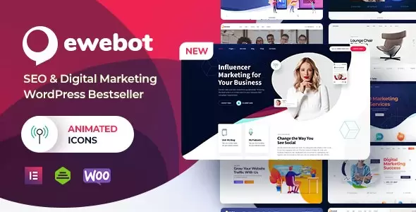 Ewebot免费版V3.1.0(数字营销机构SEO服务网WP主题)
