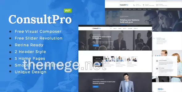 ConsultPro免费版v3.0(商业咨询培训网WordPress主题)