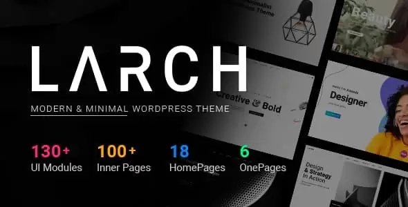 Larch(v2.4)含18首页通用企业建站模板WordPress主题
