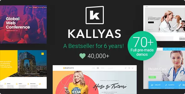 KALLYAS免费版V4.19.5(创意多用途企业建站WordPress主题)